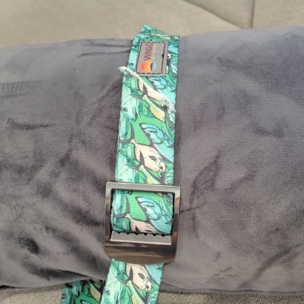 Wingo Fishing Belt 42" Basecamp Zero-slip Buckle- Bonefish Permit Tarpon - Picture 9 of 9